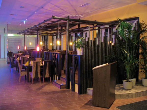 Africa theme restaurant lounge bar interior design - part of "Coffee 