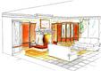 Nobel Villa in Deutschland  - Innenarchitektur Interior Design Projekt: Teil-Umbau