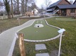 A delightfully positioned nature adventure mini golf course