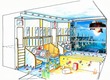 Hotel Indoor Kinder Spielräume bzw. Plätze Design - "Starship" - Kinder Spielplätze für Innenräume