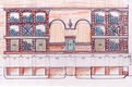 Wine cellar walldetail design planning by Milo