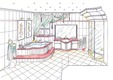 Dream bath interior design - a bathroom turns into an object of art
