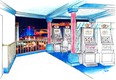 Casino "Las Vegas" design interior pentru un Concern de cazinouri european.