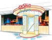 Entrance of a casino - planning and design by MILO
