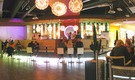 Restaurant interior design per una pianificazione lounge bar - vista panoramica di tutto il lounge