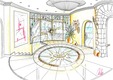 Villa interior design - entrance area planning - the House of Sun in Spain and its entrance hall