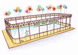 Plastic ice skating rink - to rent or buy - a fast buildable attraction for each event - whatever the season will be.
Ice free - skating on a plastic floor - this extensible and fast buildable ice rinks - with many lighting effects - always form a major attraction in the shopping center and for events - whatever the season