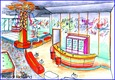 Kidsland and teensclub design and planning - teens bar and disco