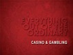 Milo´s theme interior design for a casinos and bet gambling