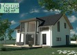 Modern wooden prefabricated house ELA   - a large living area with an excellent price